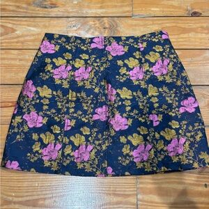 (928)+FLORAL SKIRT+